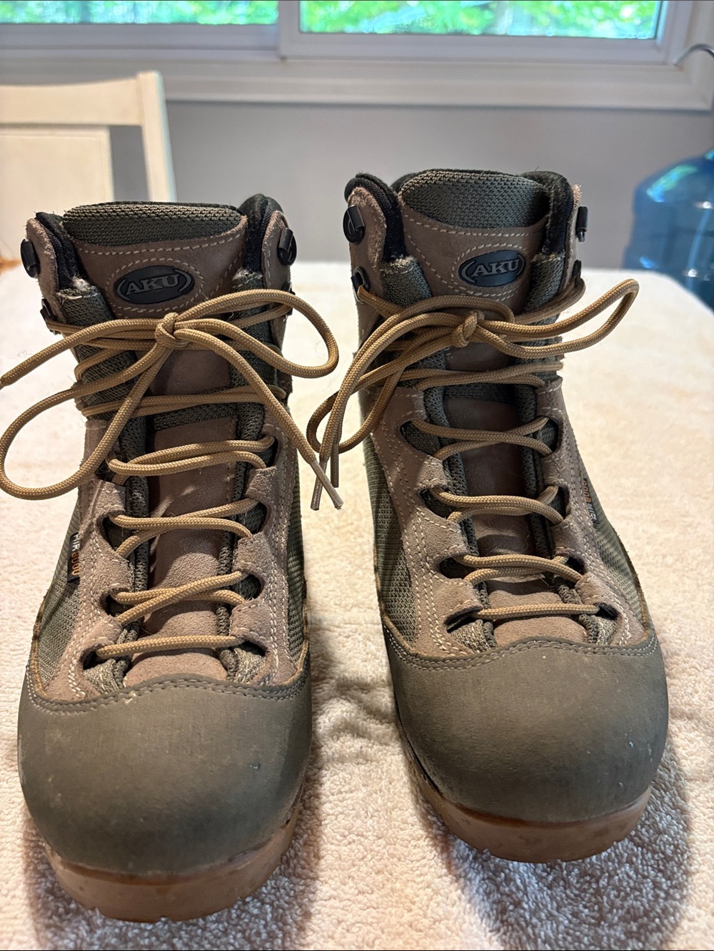 Women’s Olive Green Hiking Boots